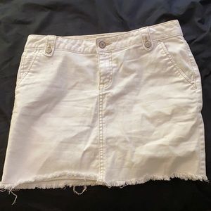 White skirt